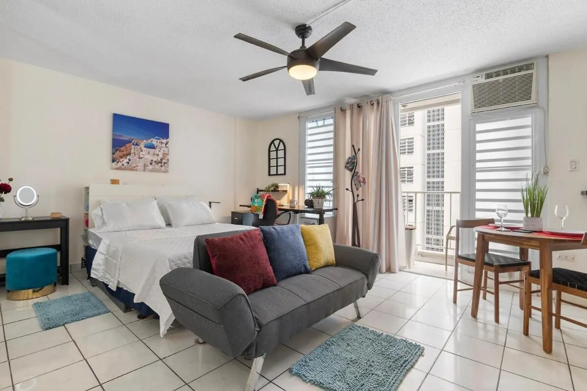 Studio 3 Minutes To The Airport Free Parking Pool Σαν Χουάν Διαμέρισμα